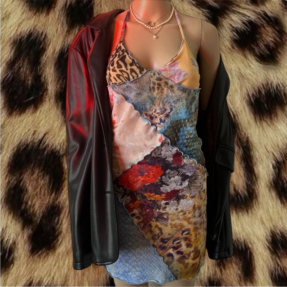 JADED LONDON Patchwork Dress